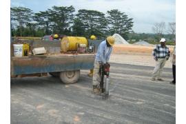 Putra Heights Interchange and Toll Plaza Project Status ( Testing )